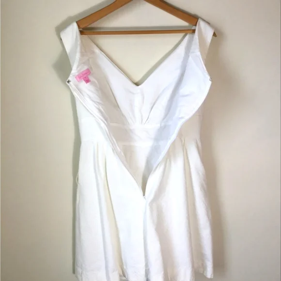 Lilly Pulitzer White Dress Parker - Picture 5 of 11